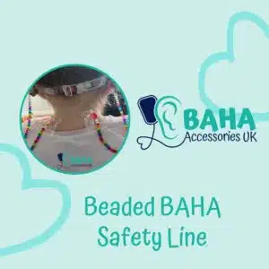 Alternative view of Beaded BAHA Safety Line