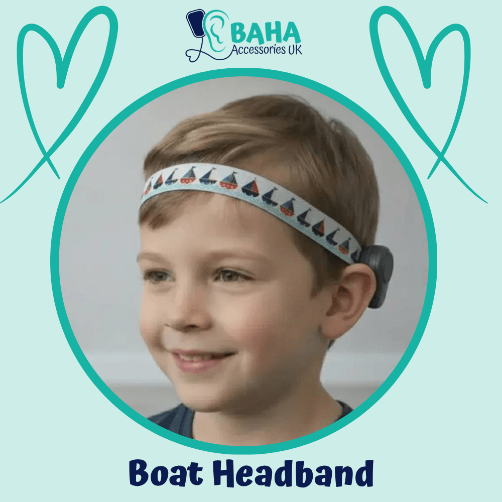 Boat BAHA Headband (Cochlear BAHA, Oticon Ponto, Med-El Adhear)