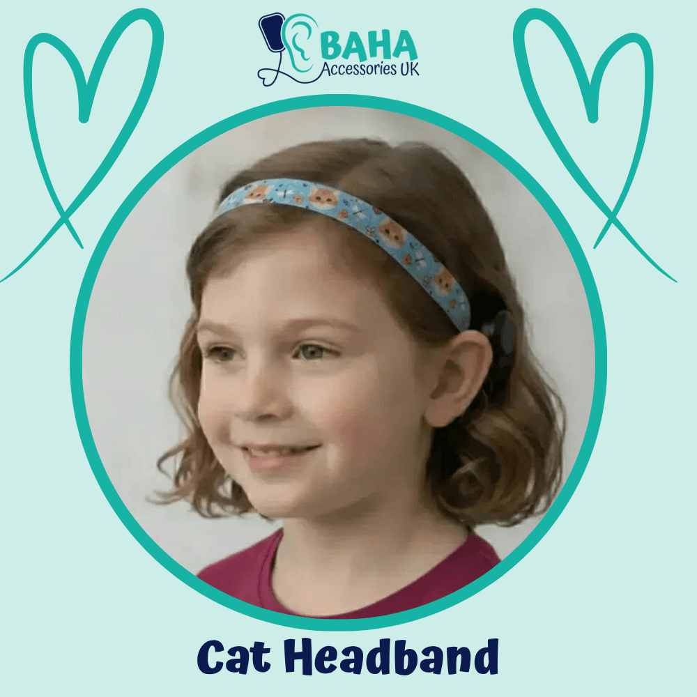 Cat BAHA Headband (Cochlear BAHA, Oticon Ponto, Med-El Adhear)