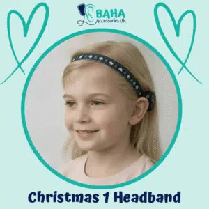 Christmas 1 BAHA Headband (Cochlear BAHA, Oticon Ponto, Med-El Adhear)