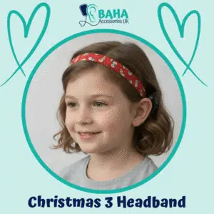 Christmas 3 BAHA Headband (Cochlear BAHA, Oticon Ponto, Med-El Adhear)