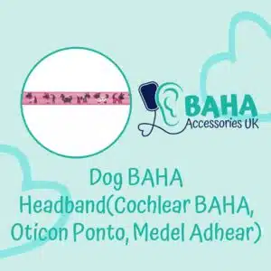 Dog BAHA Headband (Cochlear BAHA, Oticon Ponto, Med-El Adhear)