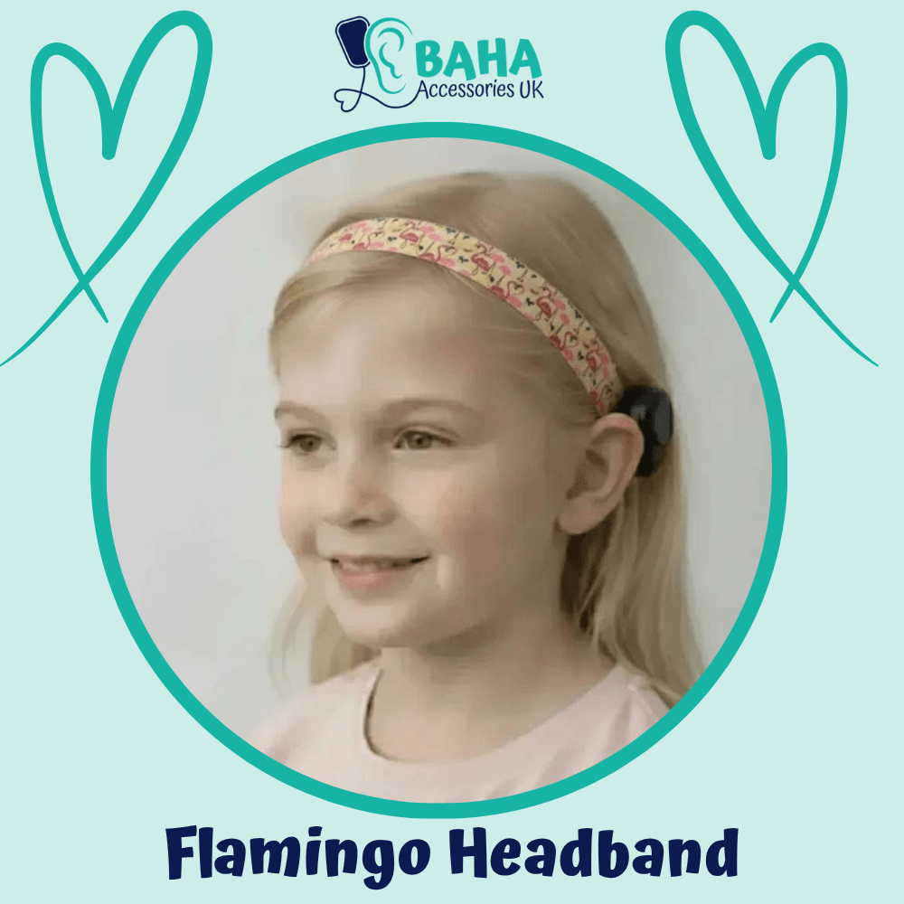 Flamingo BAHA Headband (Cochlear BAHA, Oticon Ponto, Med-El Adhear)