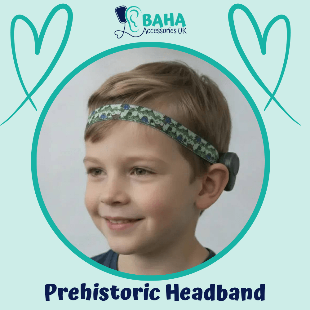 Prehistoric BAHA Headband (Cochlear BAHA, Oticon Ponto, Med-El Adhear)