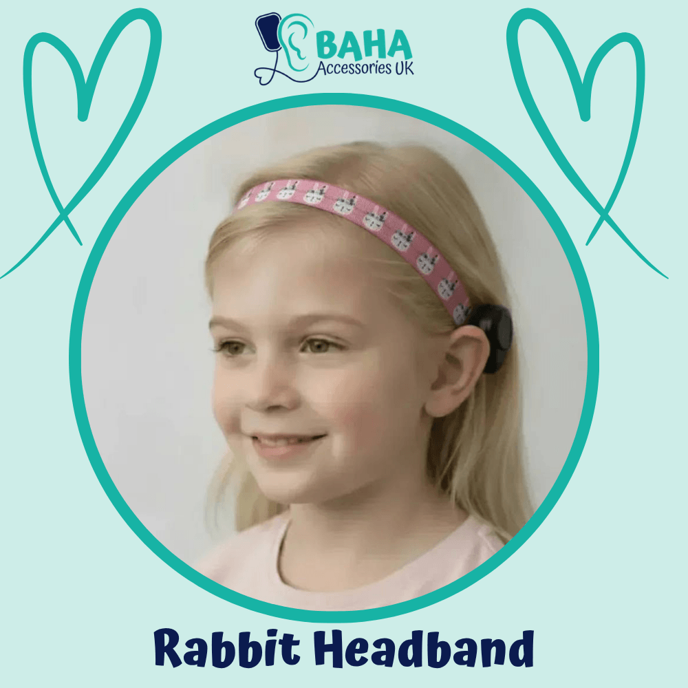 Rabbit BAHA Headband (Cochlear BAHA, Oticon Ponto, Med-El Adhear)