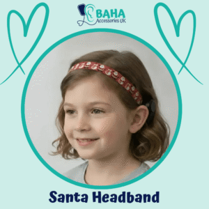 Santa BAHA Headband (Cochlear BAHA, Oticon Ponto, Med-El Adhear)