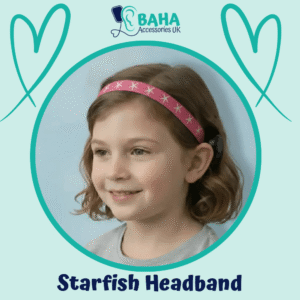 Starfish BAHA Headband (Cochlear BAHA, Oticon Ponto, Med-El Adhear)