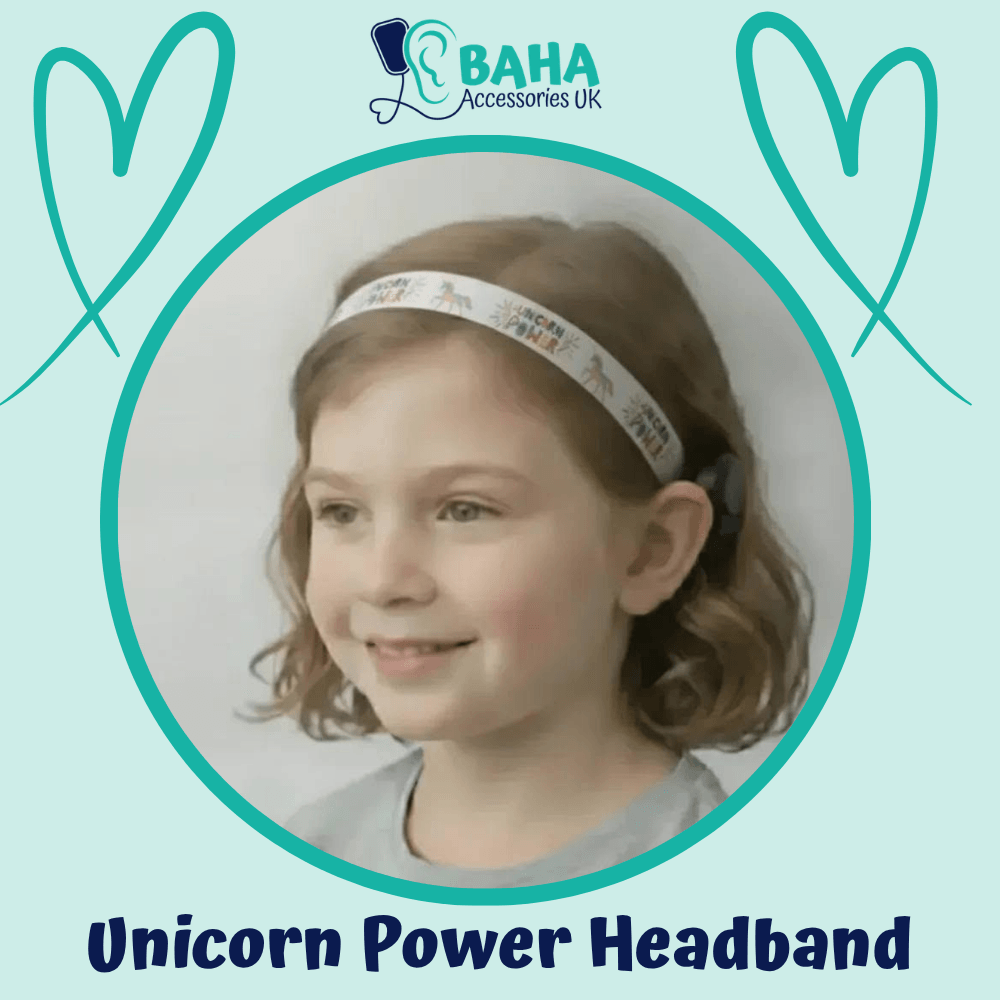 Unicorn Power BAHA Headband (Cochlear BAHA, Oticon Ponto, Med-El Adhear)