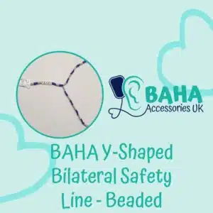 BAHA Y-Shaped Bilateral Safety Line - Beaded