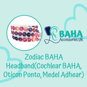 Zodiac BAHA Headband (Cochlear BAHA, Oticon Ponto, Med-El Adhear)