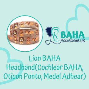 Lion BAHA Headband (Cochlear BAHA, Oticon Ponto, Med-El Adhear)