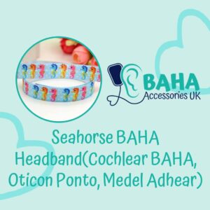 Seahorse BAHA Headband (Cochlear BAHA, Oticon Ponto, Med-El Adhear)