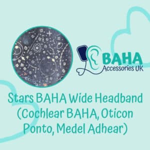 Stars BAHA Wide Headband (Cochlear BAHA, Oticon Ponto, Med-El Adhear)