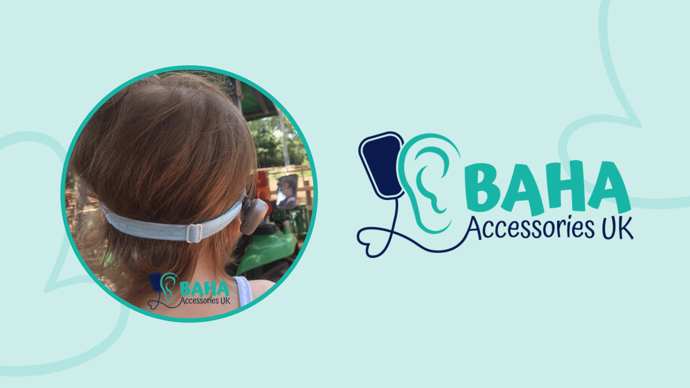 a baha headband being worn for sports