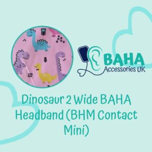 Dinosaur 2 Wide Headband (BHM Contact Mini & Puretone)