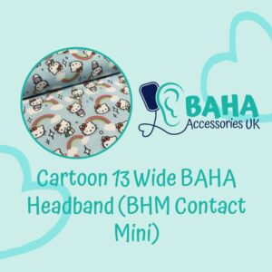 Cartoon 13 Wide Headband (BHM Contact Mini & Puretone)