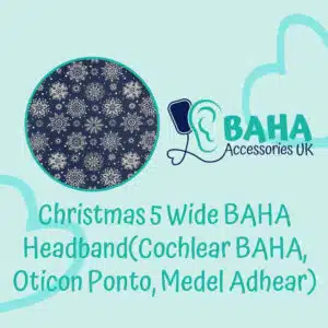 Christmas 5 BAHA Wide Headband (Cochlear BAHA, Oticon Ponto, Med-El Adhear)