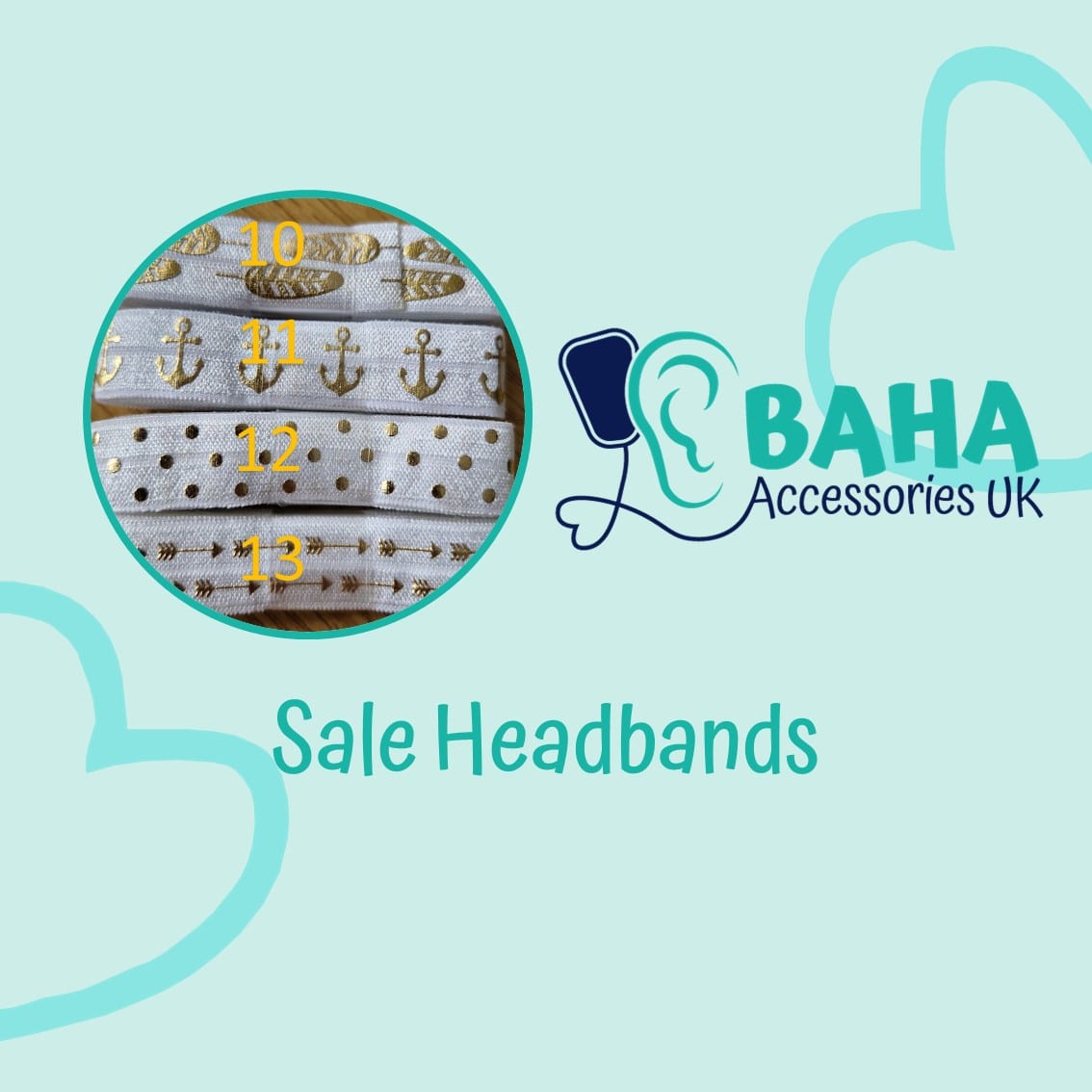BAHA Headband SALE ITEMS (Cochlear BAHA, Oticon Ponto, Med-El Adhear)
