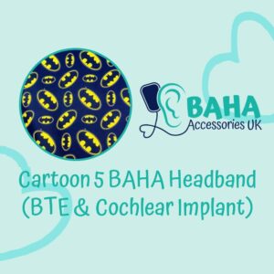 Cartoon 5 Wide Headband (BTE & Cochlear Implant)