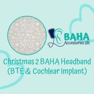 Christmas 2 Wide Headband (BTE & Cochlear Implant)