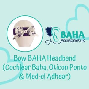 Bow BAHA Wide Headband (Cochlear BAHA, Oticon Ponto, Med-El Adhear) - Image 3