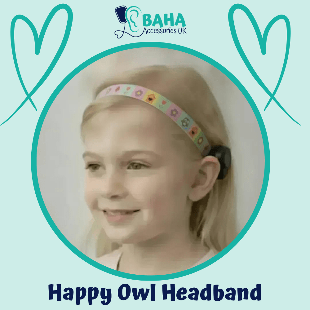 Happy Owl BAHA Headband (Cochlear BAHA, Oticon Ponto, Med-El Adhear)