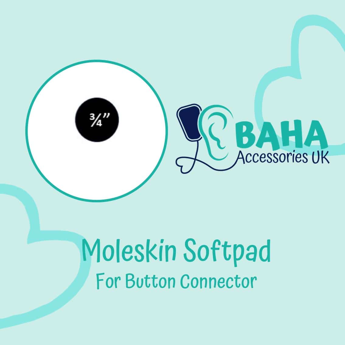 Moleskin Softpads - For Button Connector