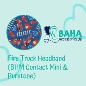 Firetruck Wide Headband (BHM Contact Mini & Puretone)