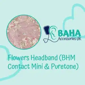 Flowers Wide Headband (BHM Contact Mini & Puretone)
