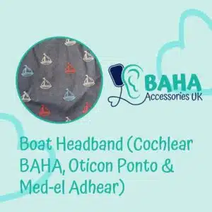 Boat BAHA Wide Headband (Cochlear BAHA, Oticon Ponto, Med-El Adhear)