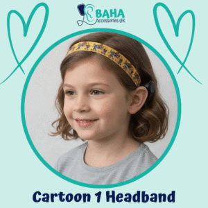 Cartoon 1 BAHA Headband (Cochlear BAHA, Oticon Ponto, Med-El Adhear)
