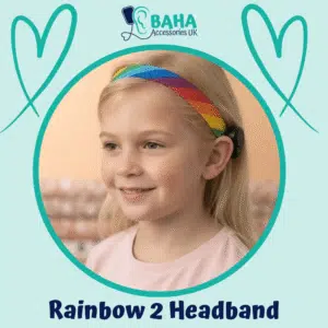 Rainbow 2 BAHA Headband (Cochlear BAHA, Oticon Ponto, Med-El Adhear)
