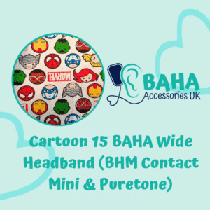 Cartoon 15 Wide Headband (BHM Contact Mini & Puretone)
