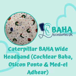 Caterpillar BAHA Wide Headband (Cochlear BAHA, Oticon Ponto, Med-El Adhear)