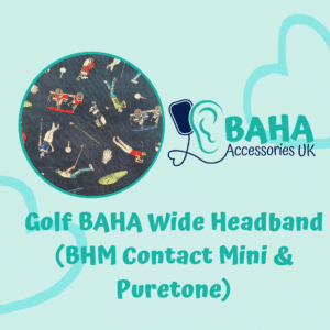 Golf Wide Headband (BHM Contact Mini & Puretone)