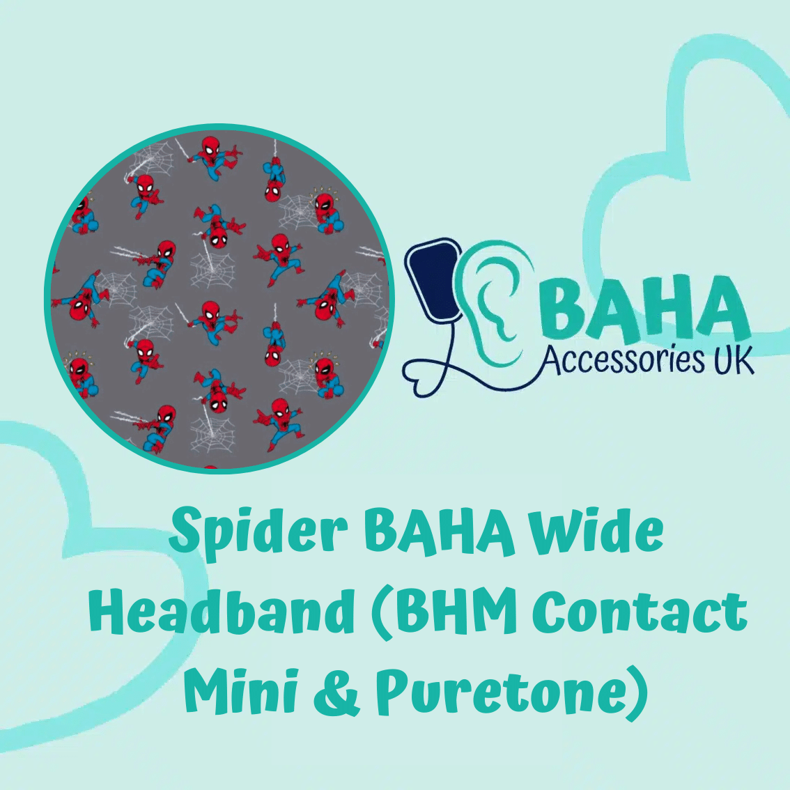 Spider Wide Headband (BHM Contact Mini & Puretone)