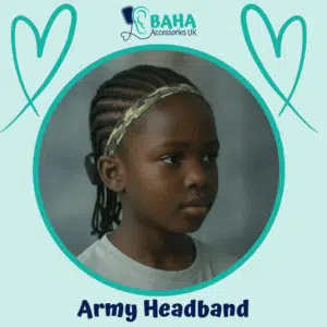 Army BAHA Headband (Cochlear BAHA, Oticon Ponto, Med-El Adhear)