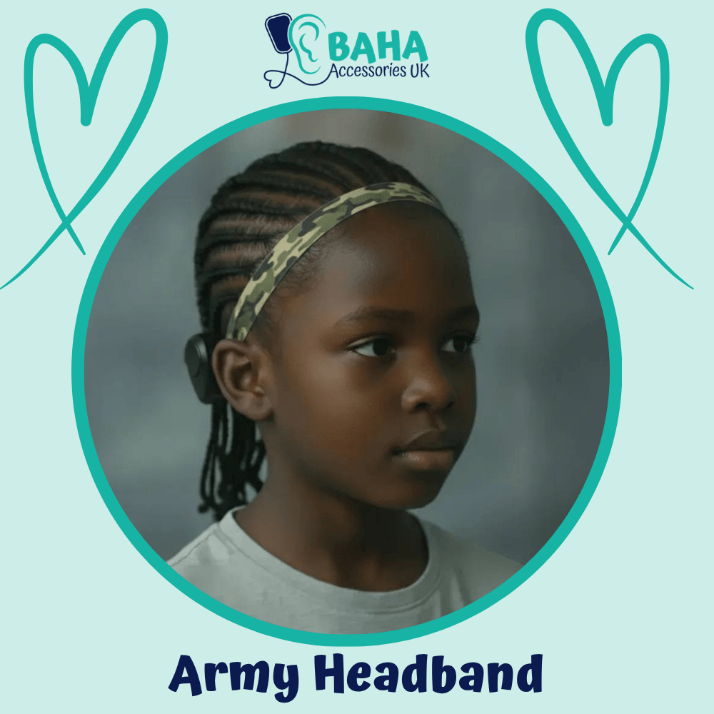 Army BAHA Headband (Cochlear BAHA, Oticon Ponto, Med-El Adhear)