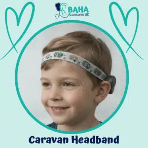 Caravan BAHA Headband (Cochlear BAHA, Oticon Ponto, Med-El Adhear)