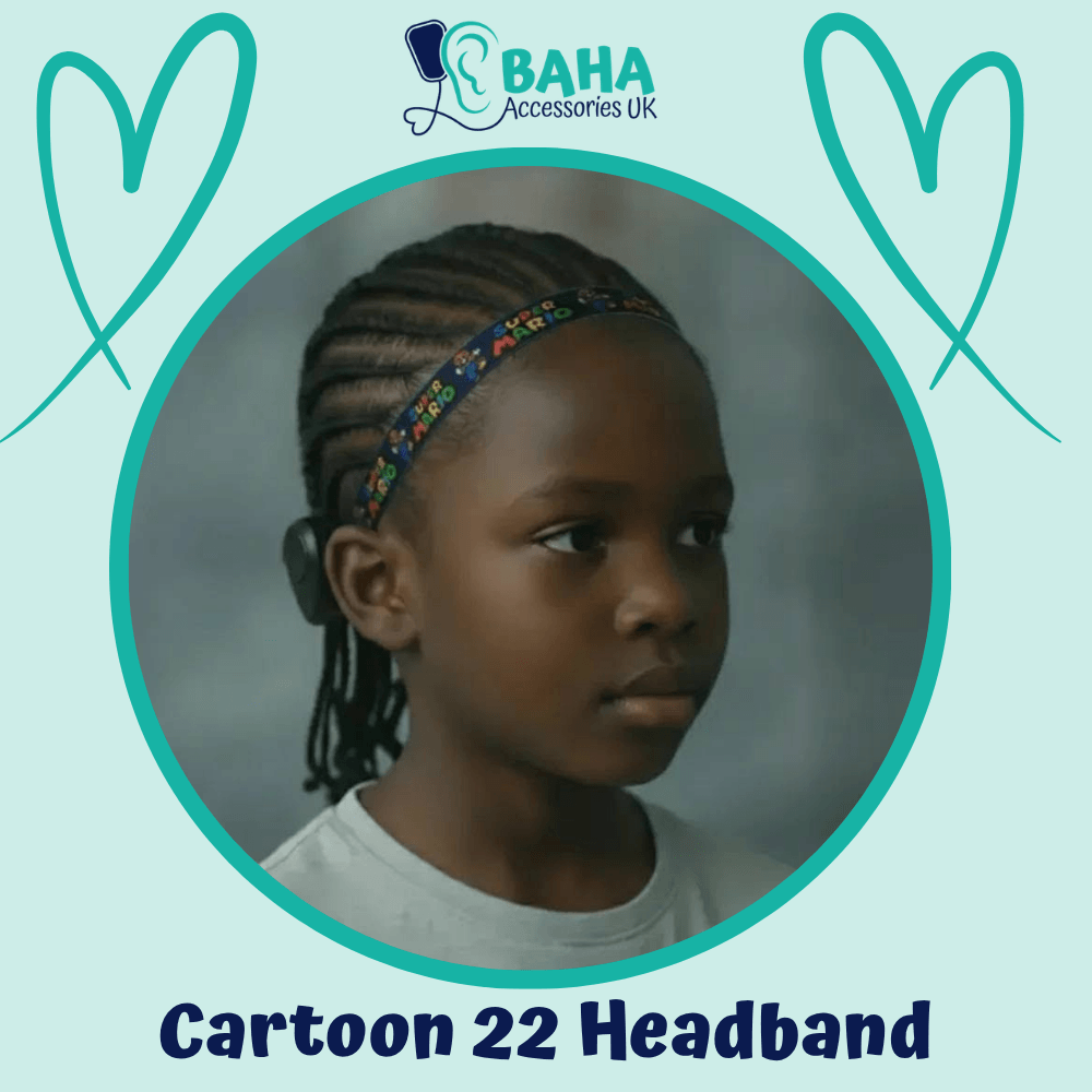 Cartoon 22 BAHA Headband (Cochlear BAHA, Oticon Ponto, Med-El Adhear)