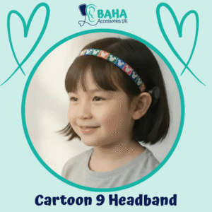 Cartoon 9 BAHA Headband (Cochlear BAHA, Oticon Ponto, Med-El Adhear)