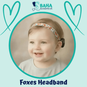 Foxes BAHA Headband (Cochlear BAHA, Oticon Ponto, Med-El Adhear)