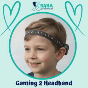 Gaming 2 BAHA Headband (Cochlear BAHA, Oticon Ponto, Med-El Adhear)