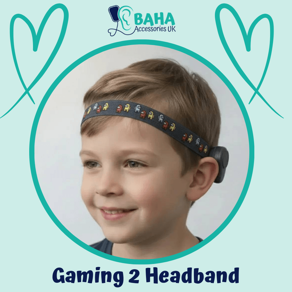 Gaming 2 BAHA Headband (Cochlear BAHA, Oticon Ponto, Med-El Adhear)