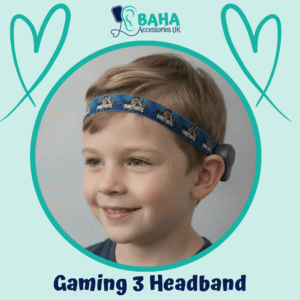 Gaming 3 BAHA Headband (Cochlear BAHA, Oticon Ponto, Med-El Adhear)