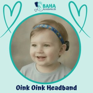 Oink Oink BAHA Headband (Cochlear BAHA, Oticon Ponto, Med-El Adhear)